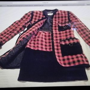 Tweed Suit, CHANEL Vintage Women's Jacket & Skirt